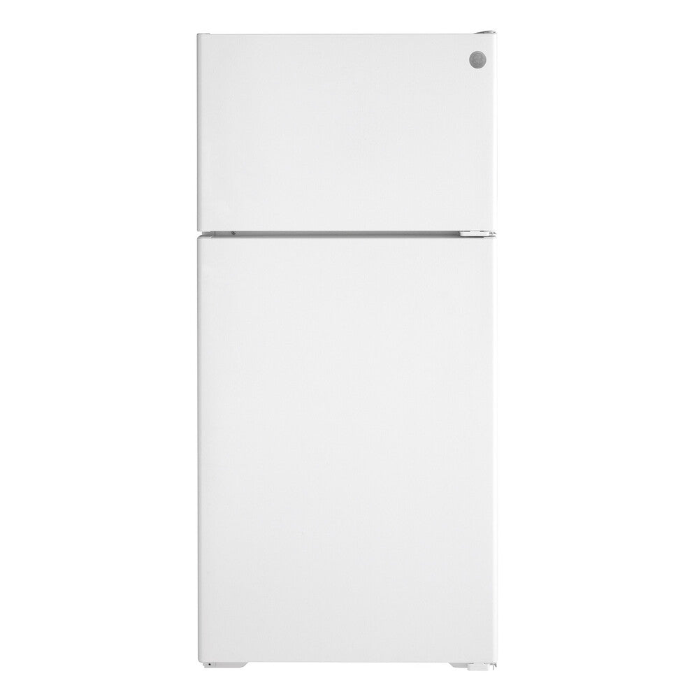 GE GE® ENERGY STAR® 16.6 Cu. Ft. Recessed Handle Top-Freezer Refrigerator