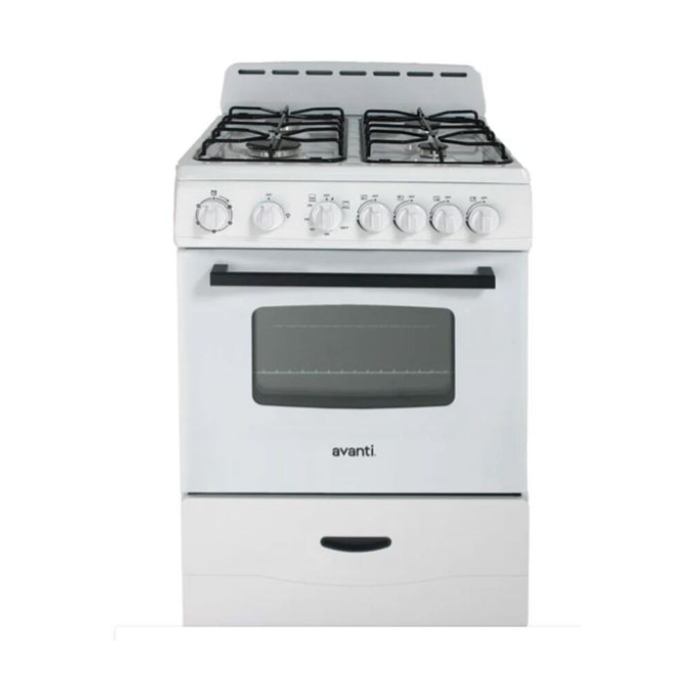 Avanti Avanti 24" Compact Gas Range Oven - White