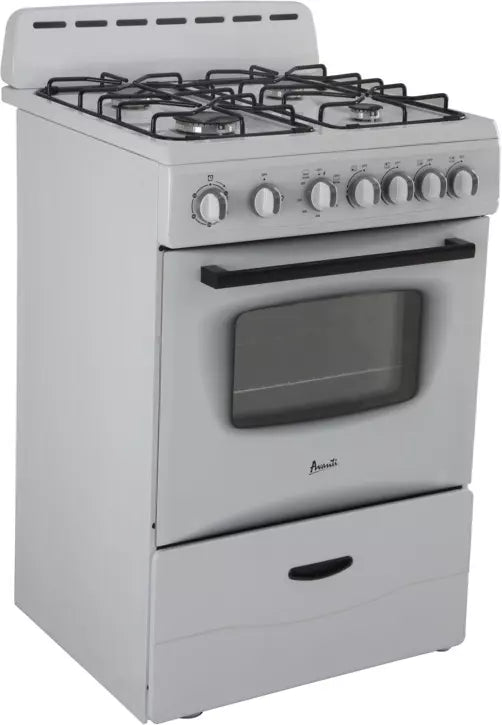 Avanti Avanti 24" Compact Gas Range Oven - White