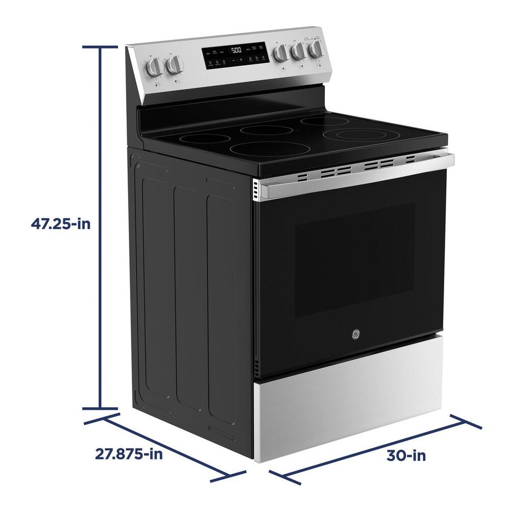 GE GE® ENERGY STAR® 30" Free-Standing Electric Range with Crisp Mode