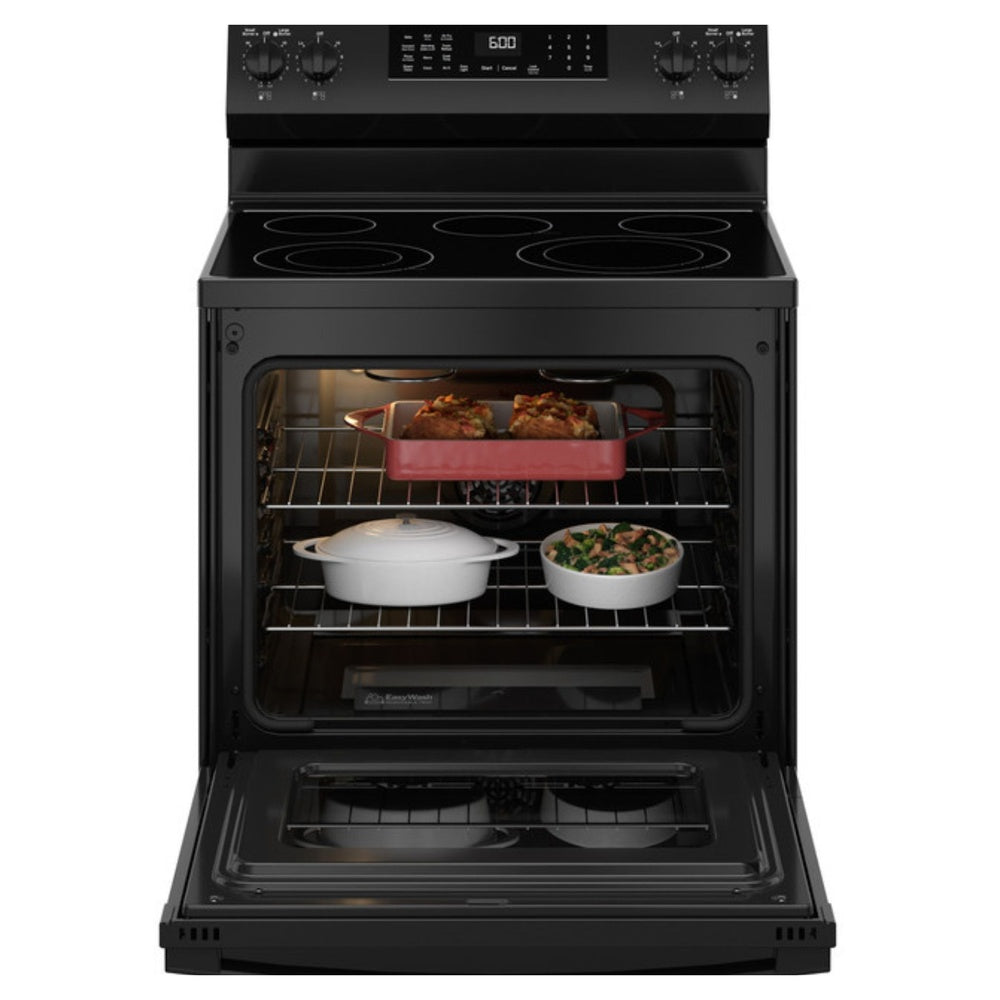 GE GE® ENERGY STAR® 30" Free-Standing Electric Convection Range with No Preheat Air