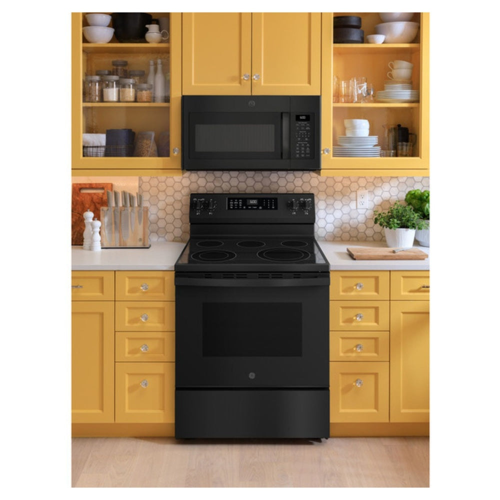 GE GE® ENERGY STAR® 30" Free-Standing Electric Convection Range with No Preheat Air