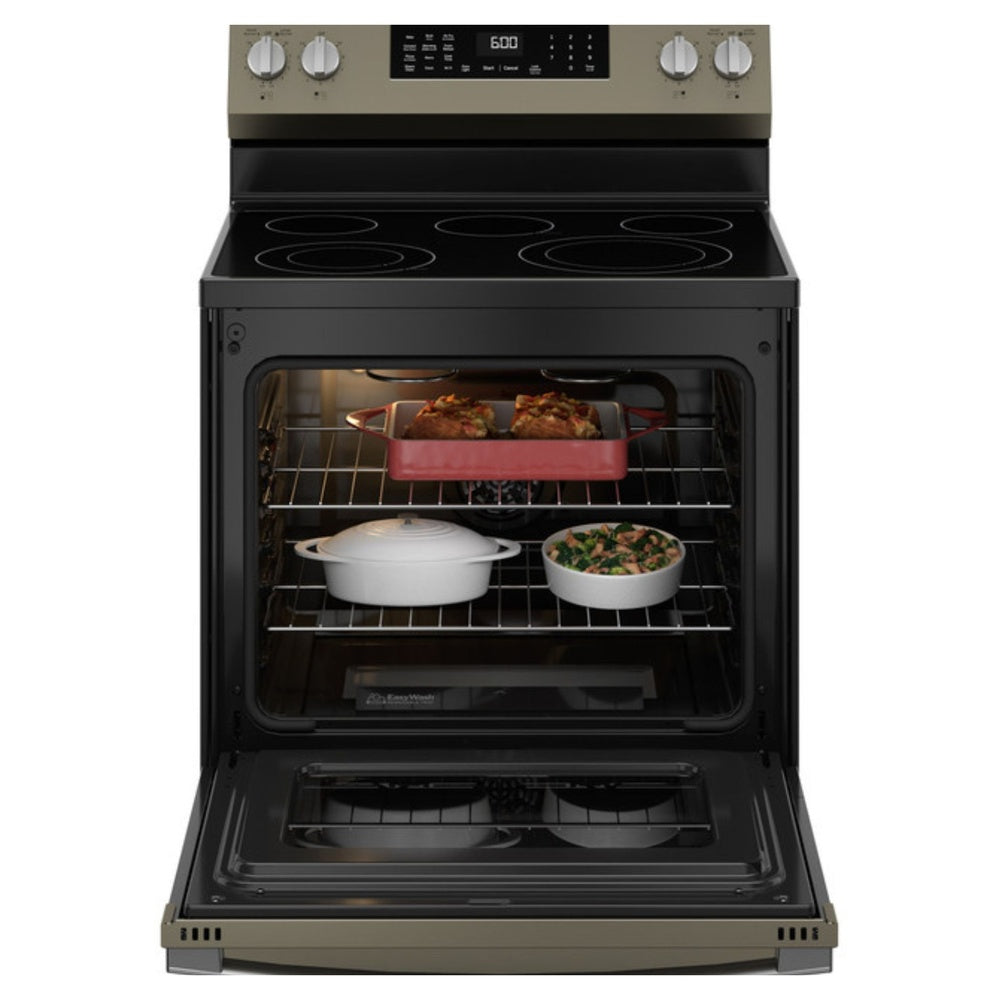 GE GE® ENERGY STAR® 30" Free-Standing Electric Convection Range with No Preheat Air