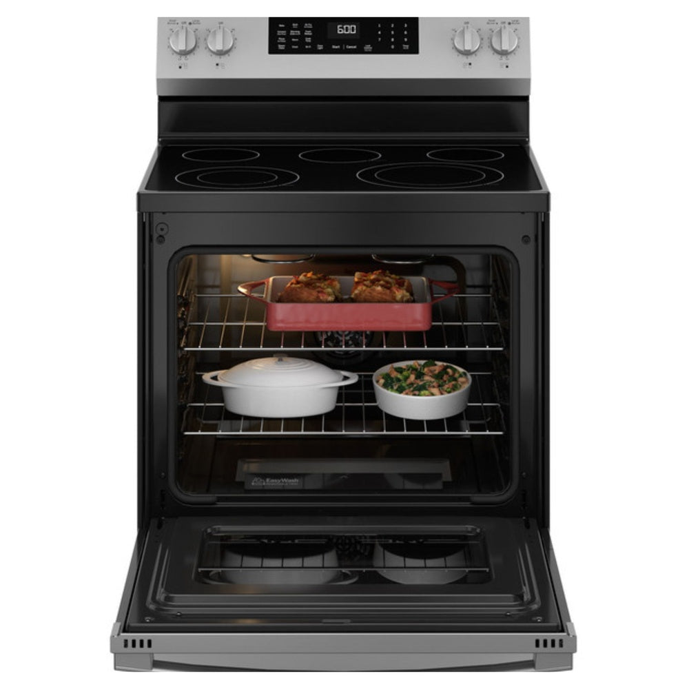 GE GE® ENERGY STAR® 30" Free-Standing Electric Convection Range with No Preheat Air