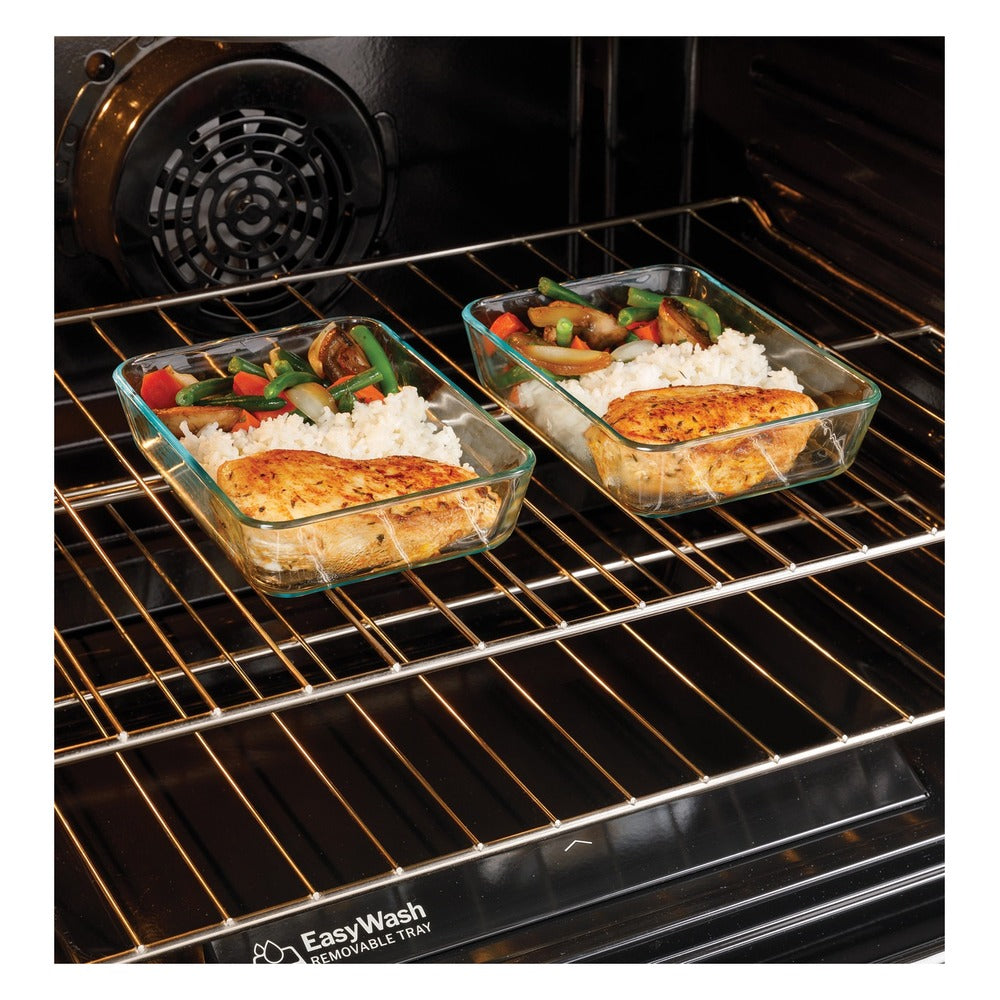 GE GE® ENERGY STAR® 30" Free-Standing Electric Convection Range with No Preheat Air