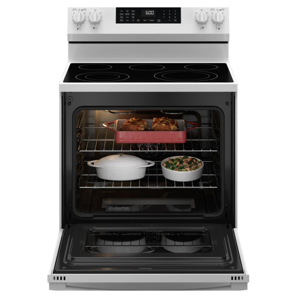 GE GE® ENERGY STAR® 30" Free-Standing Electric Convection Range with No Preheat Air