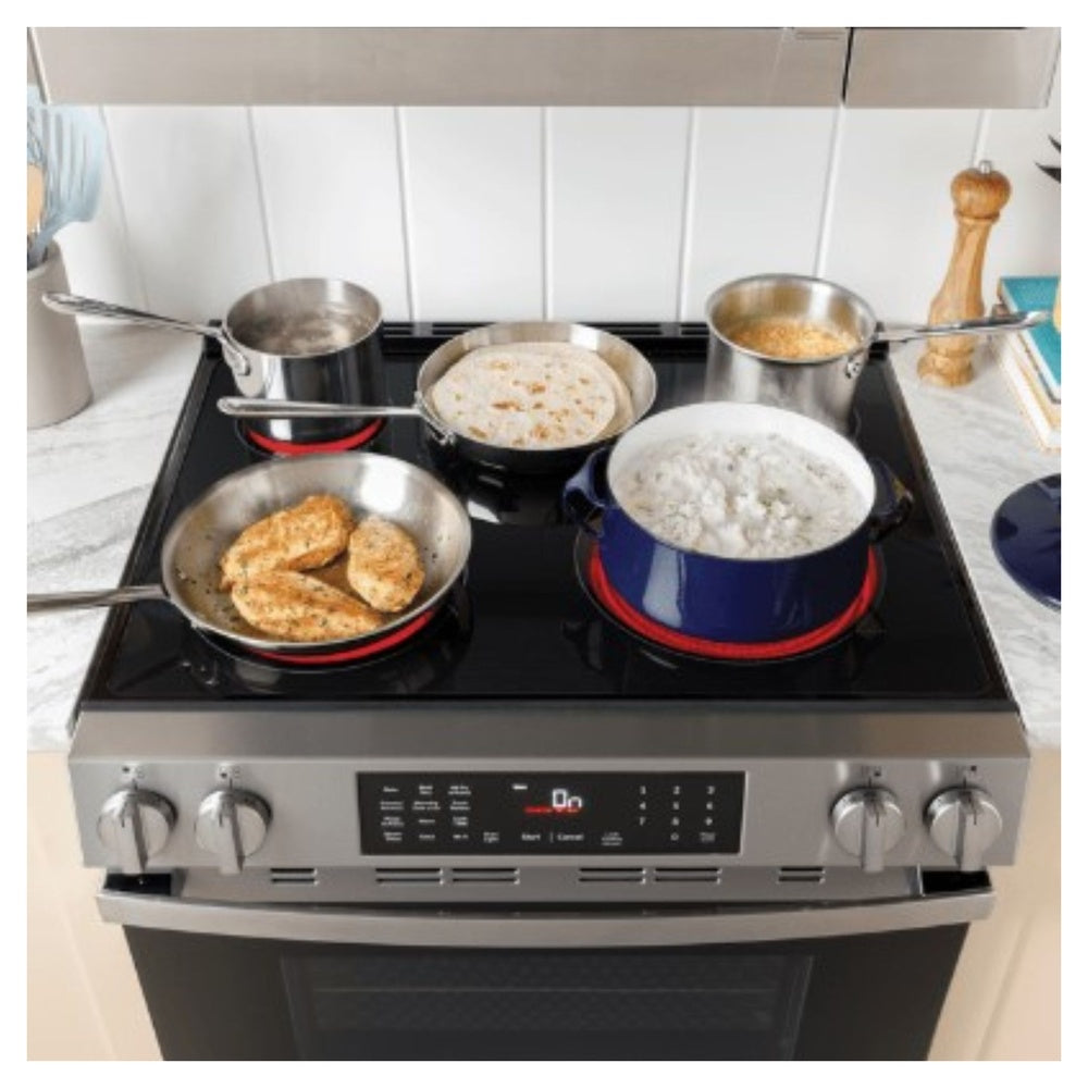 GE GE® ENERGY STAR® 30" Free-Standing Electric Convection Range with No Preheat Air