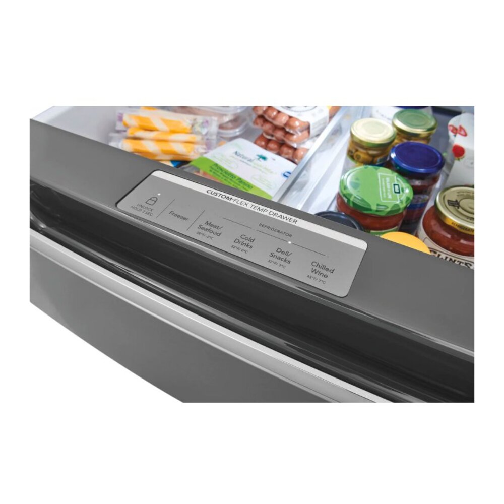 Frigidaire Gallery 22 Cu. Ft. Counter-Depth 4-Door French Door Refrigerator