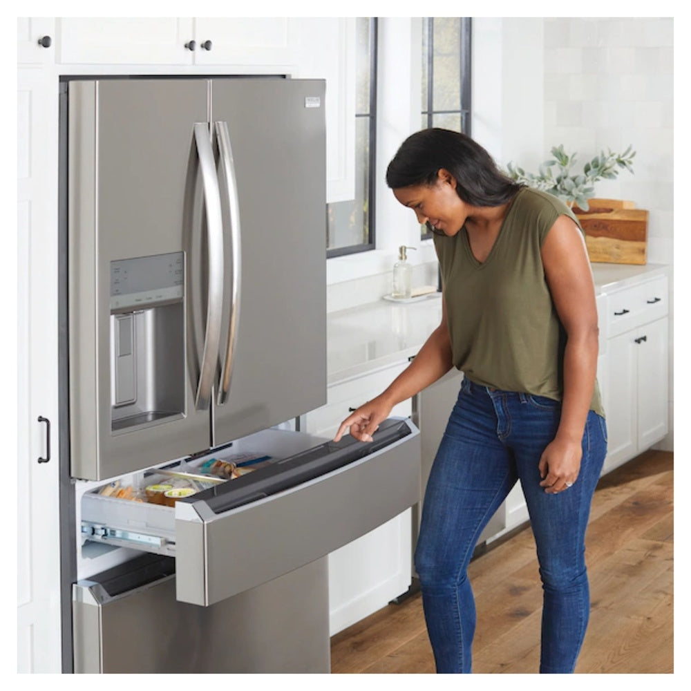 Frigidaire Gallery 22 Cu. Ft. Counter-Depth 4-Door French Door Refrigerator