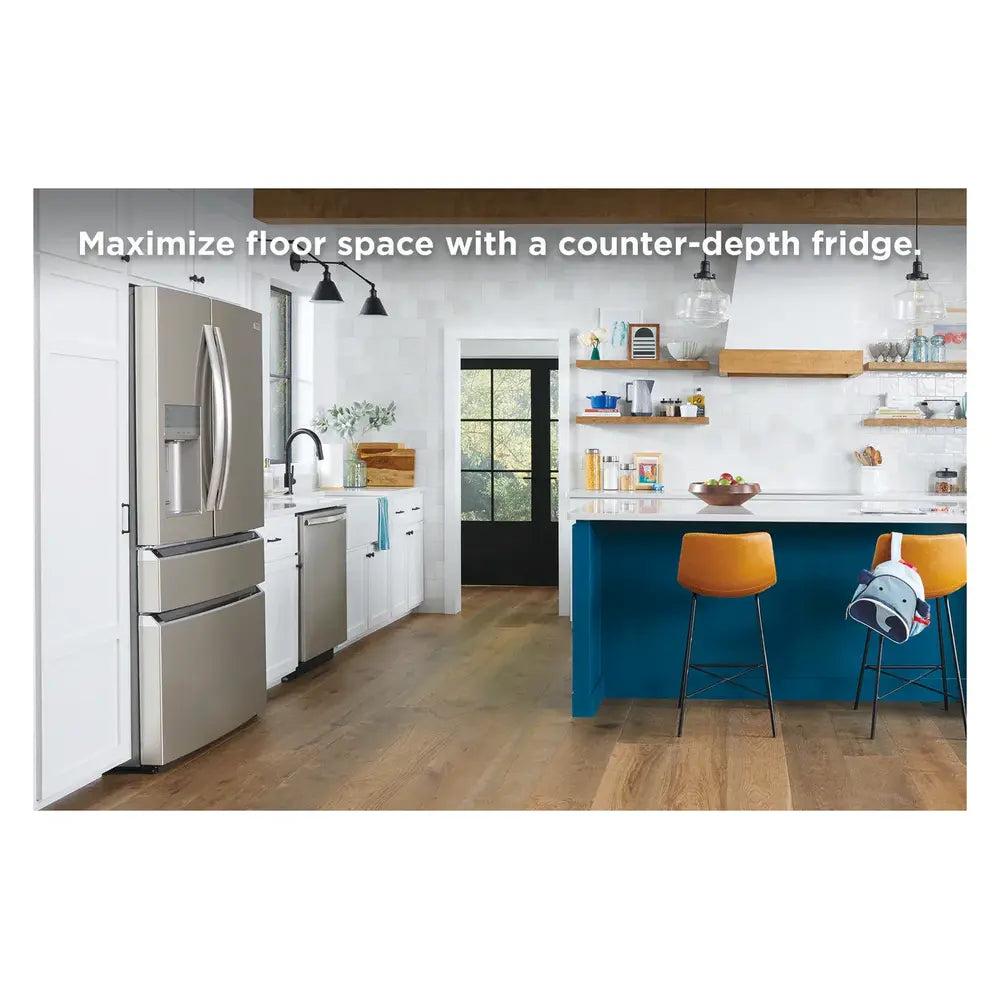 Frigidaire Gallery 22 Cu. Ft. Counter-Depth 4-Door French Door Refrigerator