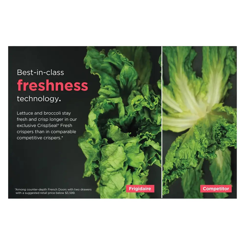 Frigidaire Gallery 22 Cu. Ft. Counter-Depth 4-Door French Door Refrigerator