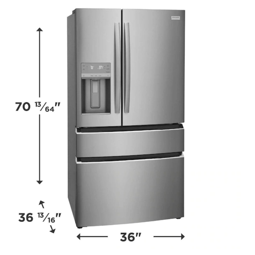 Frigidaire Gallery 26 Cu. Ft. Standard-Depth 4-Door French Door Refrigerator