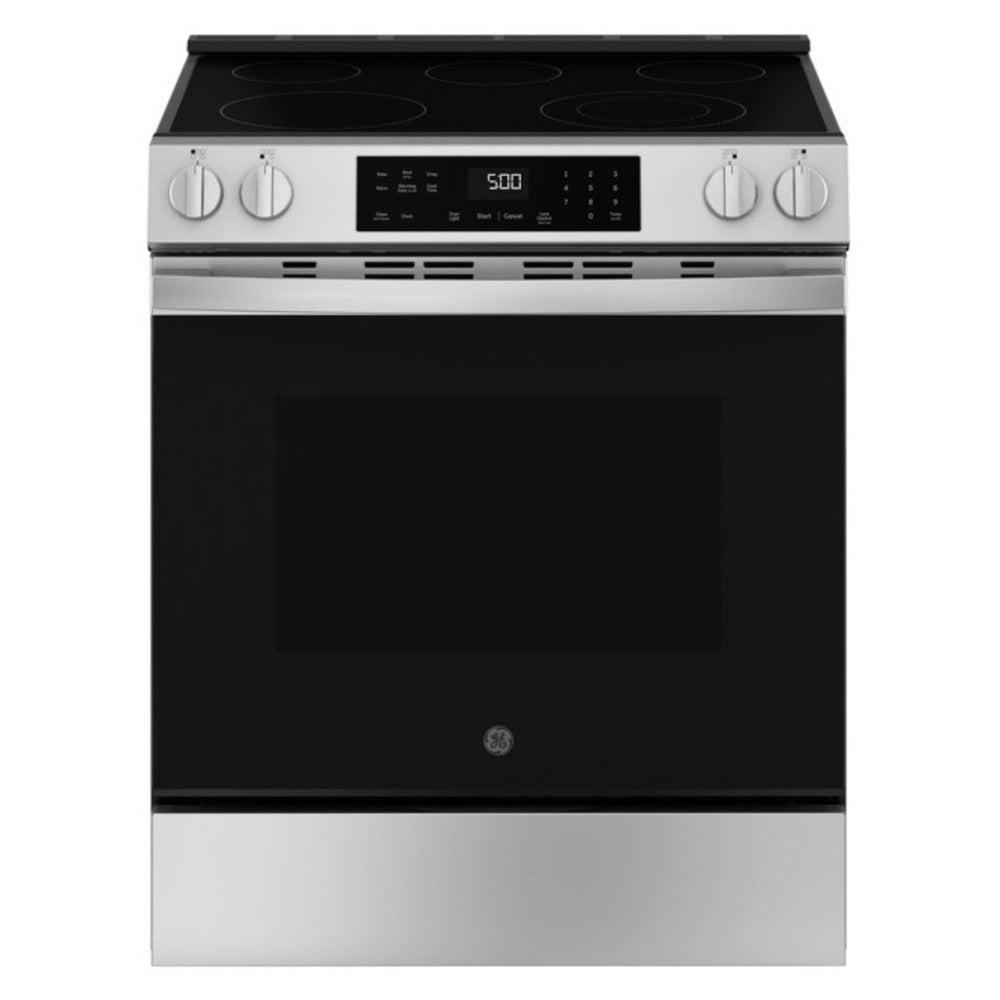 GE GE® ENERGY STAR® 30" Slide-In Electric Range with Crisp Mode