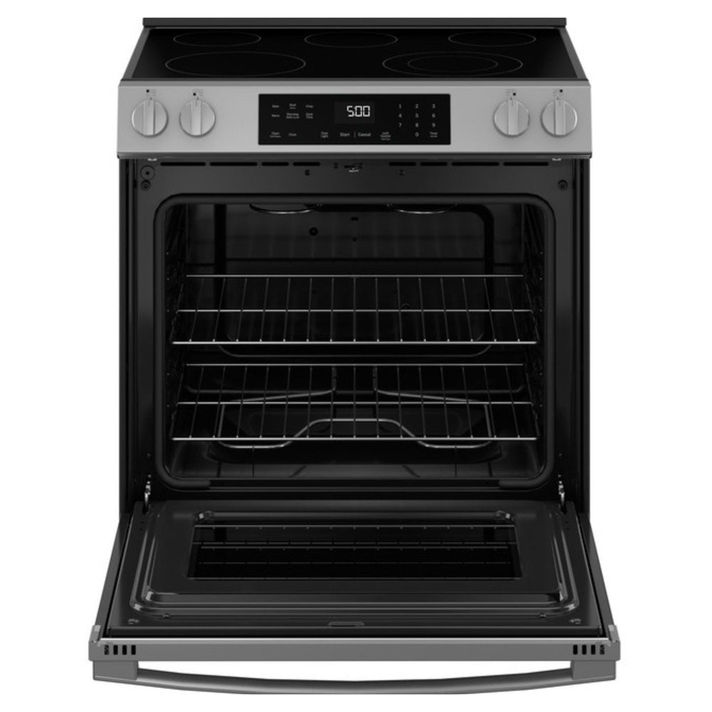 GE GE® ENERGY STAR® 30" Slide-In Electric Range with Crisp Mode