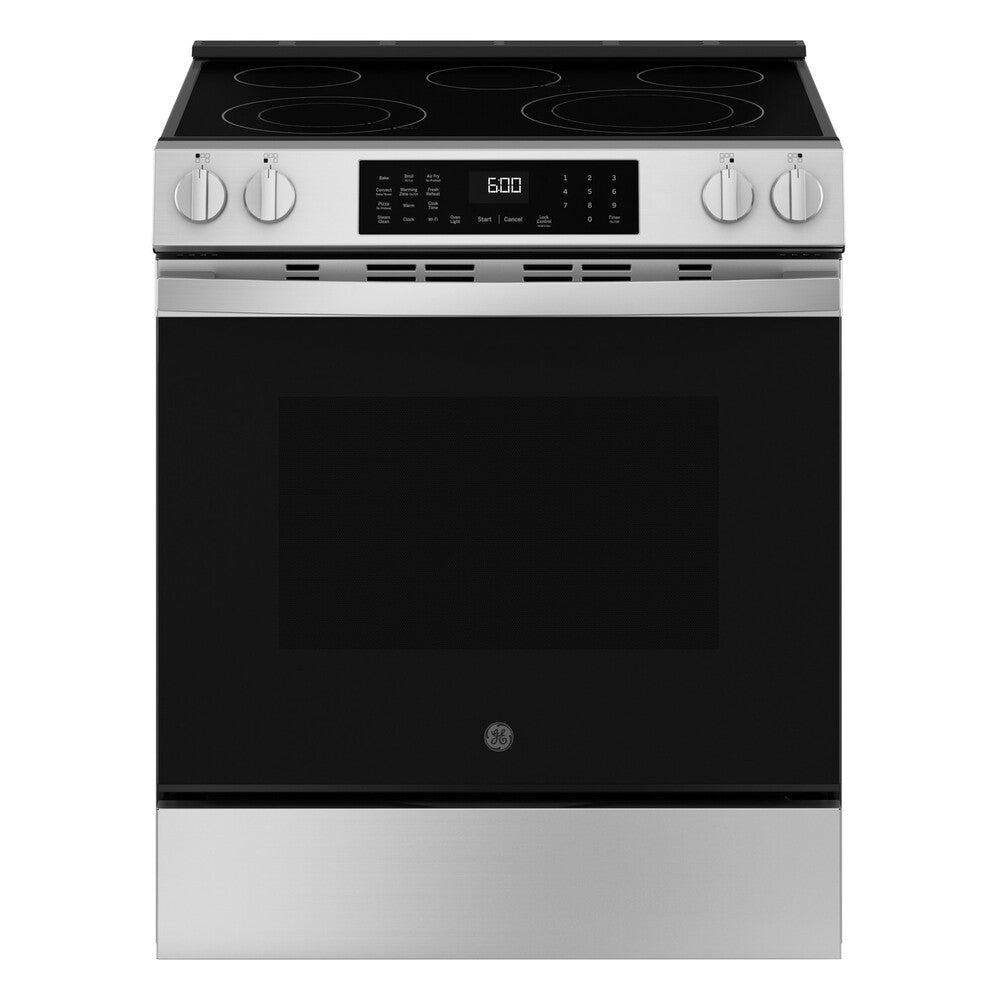 GE GE® ENERGY STAR® 30" Slide-In Electric Convection Range with No Preheat Air Fry 