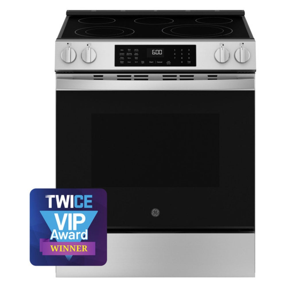 GE GE® ENERGY STAR® 30" Slide-In Electric Convection Range with No Preheat Air Fry 
