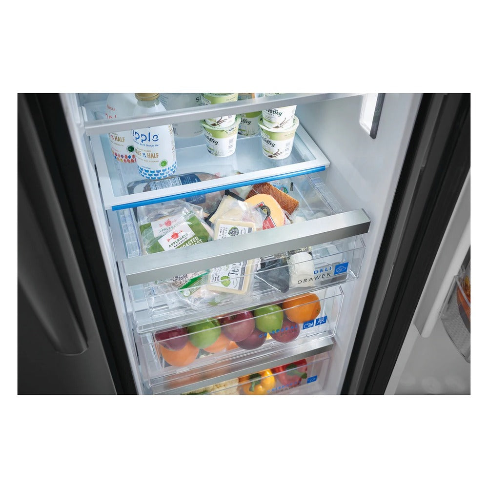 Frigidaire Gallery 22 Cu. Ft. 36" Counter Depth Side by Side Refrigerator