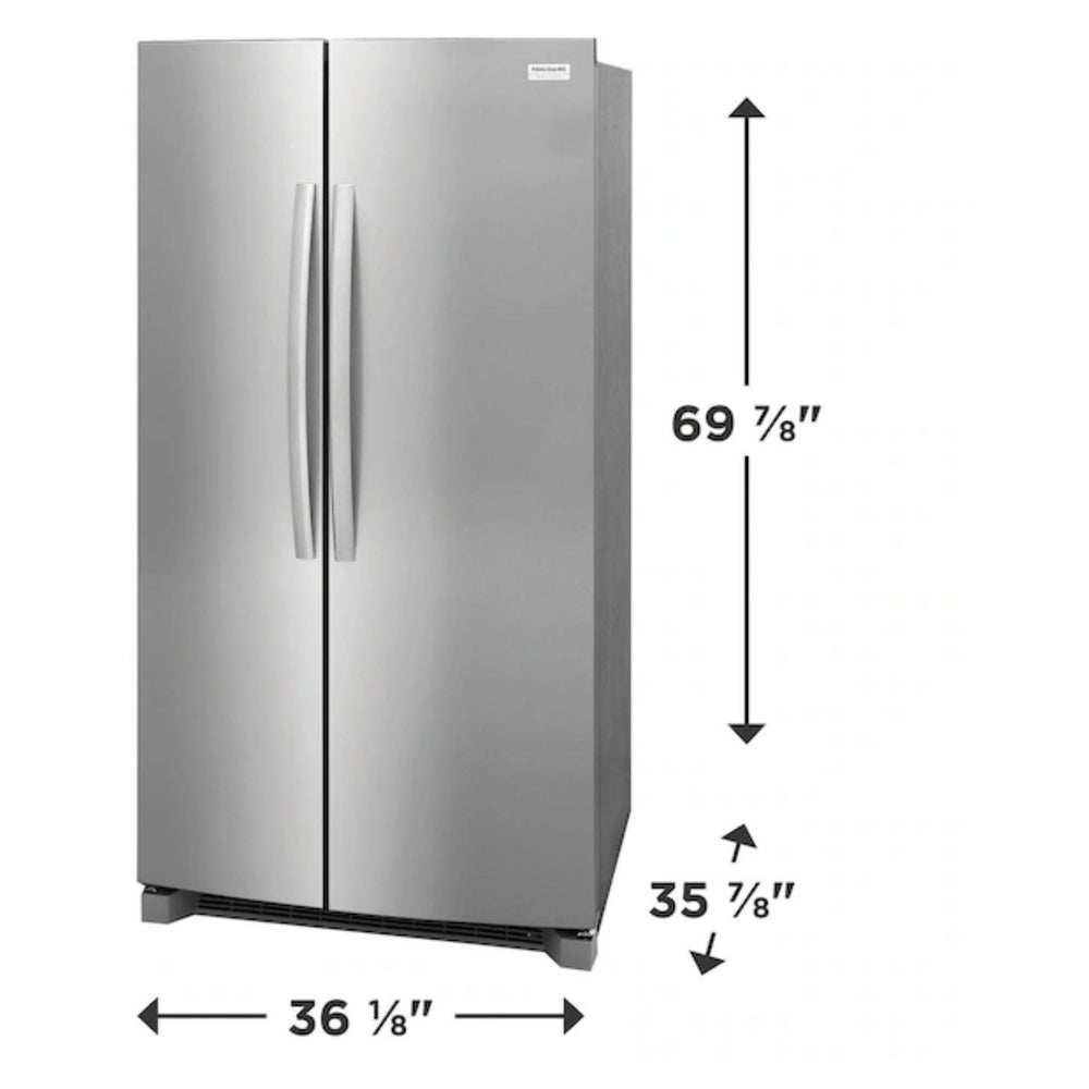 Frigidaire Gallery 26 Cu. Ft. 36" Standard Depth Side by Side Refrigerator