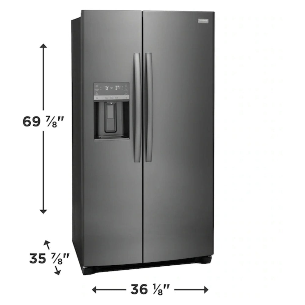 Frigidaire Gallery 26 Cu. Ft. 36" Standard Depth Side by Side Refrigerator