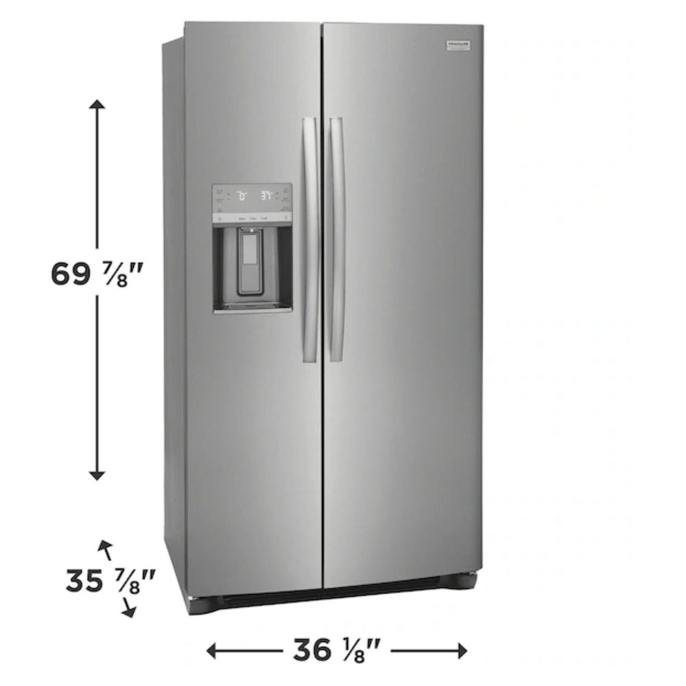 Frigidaire Gallery 26 Cu. Ft. 36" Standard Depth Side by Side Refrigerator