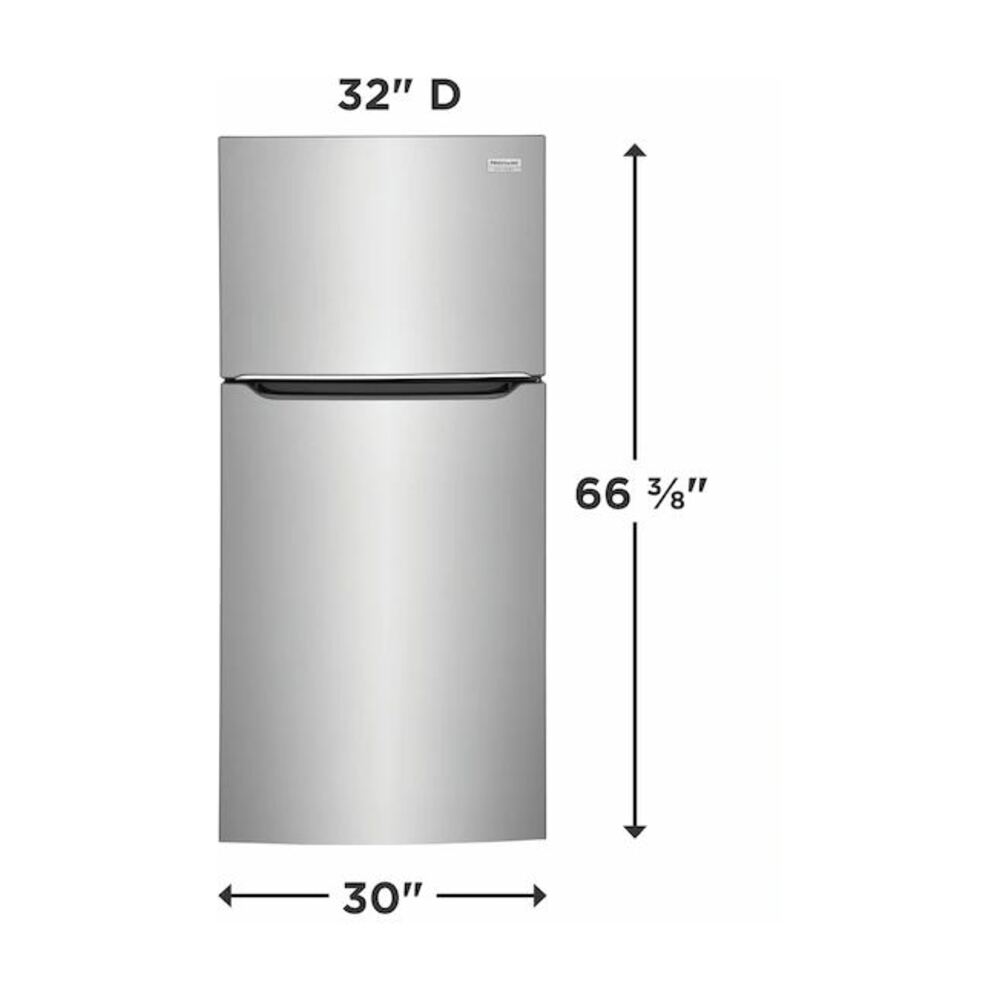 Frigidaire Gallery 20 Cu. Ft. Garage Ready Top Freezer Refrigerator