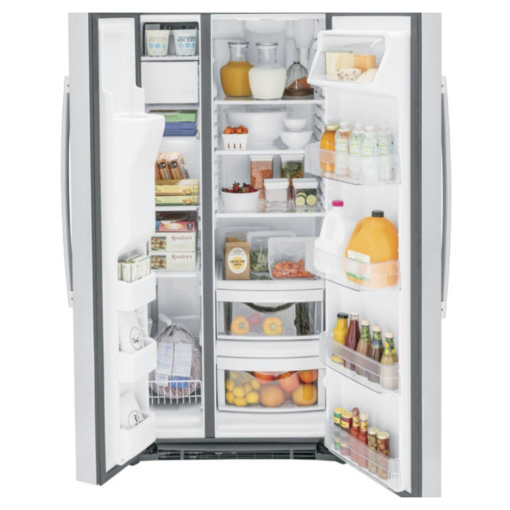 GE GE 23.0 Cu. Ft. Side-By-Side Refrigerator