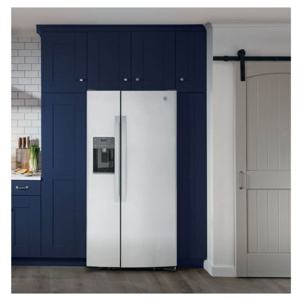 GE GE 23.0 Cu. Ft. Side-By-Side Refrigerator