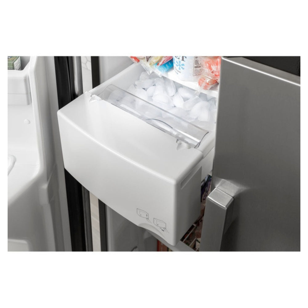 GE GE 23.0 Cu. Ft. Side-By-Side Refrigerator