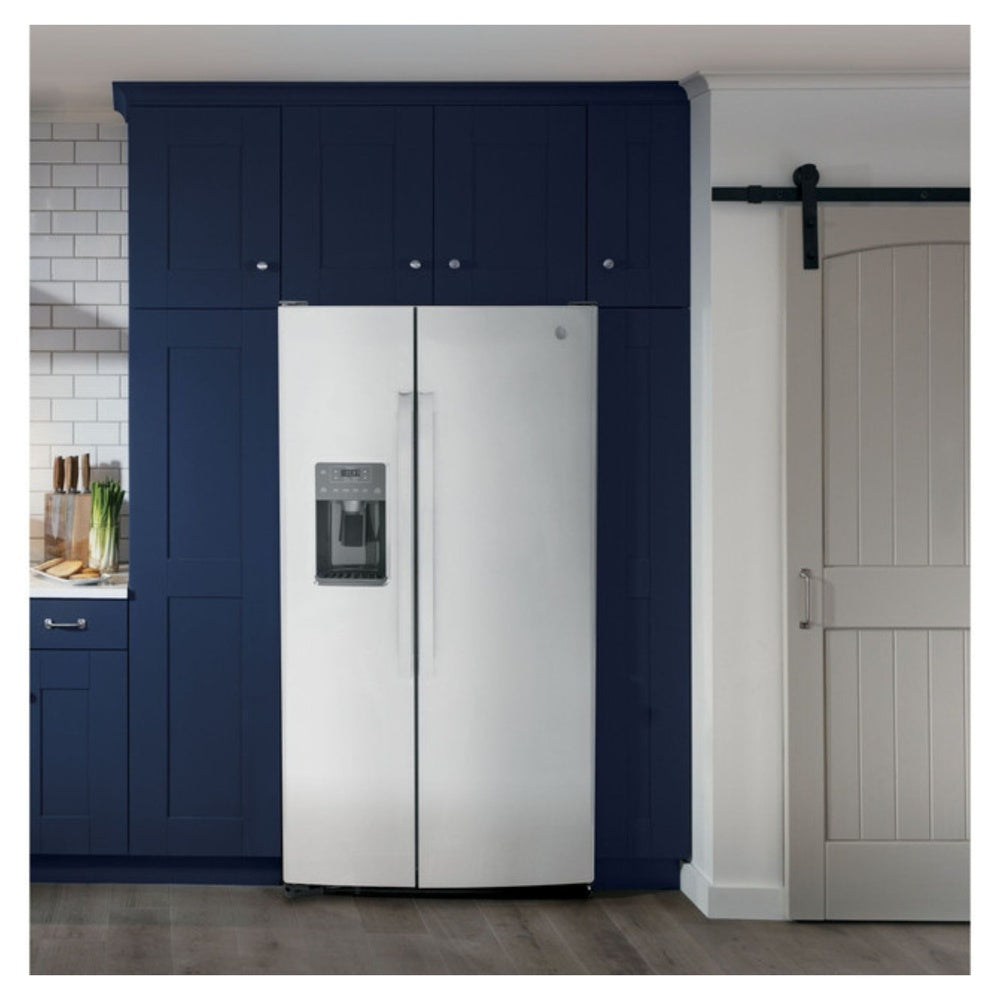 GE GE 25.3 Cu. Ft. Side-By-Side Refrigerator