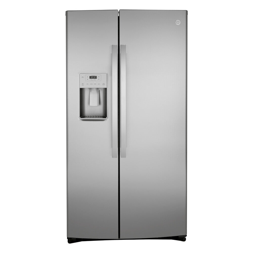 GE GE 25.1 Cu. Ft. Fingerprint Resistant Side-By-Side Refrigerator