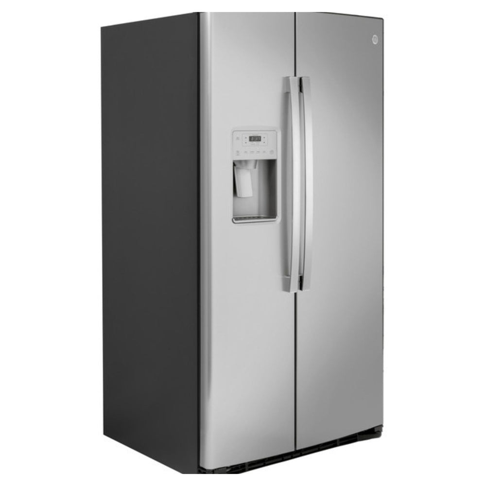 GE GE 25.1 Cu. Ft. Fingerprint Resistant Side-By-Side Refrigerator
