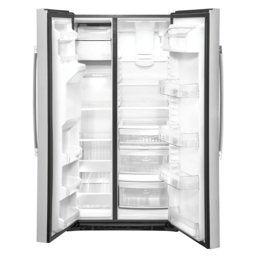 GE GE 25.1 Cu. Ft. Fingerprint Resistant Side-By-Side Refrigerator