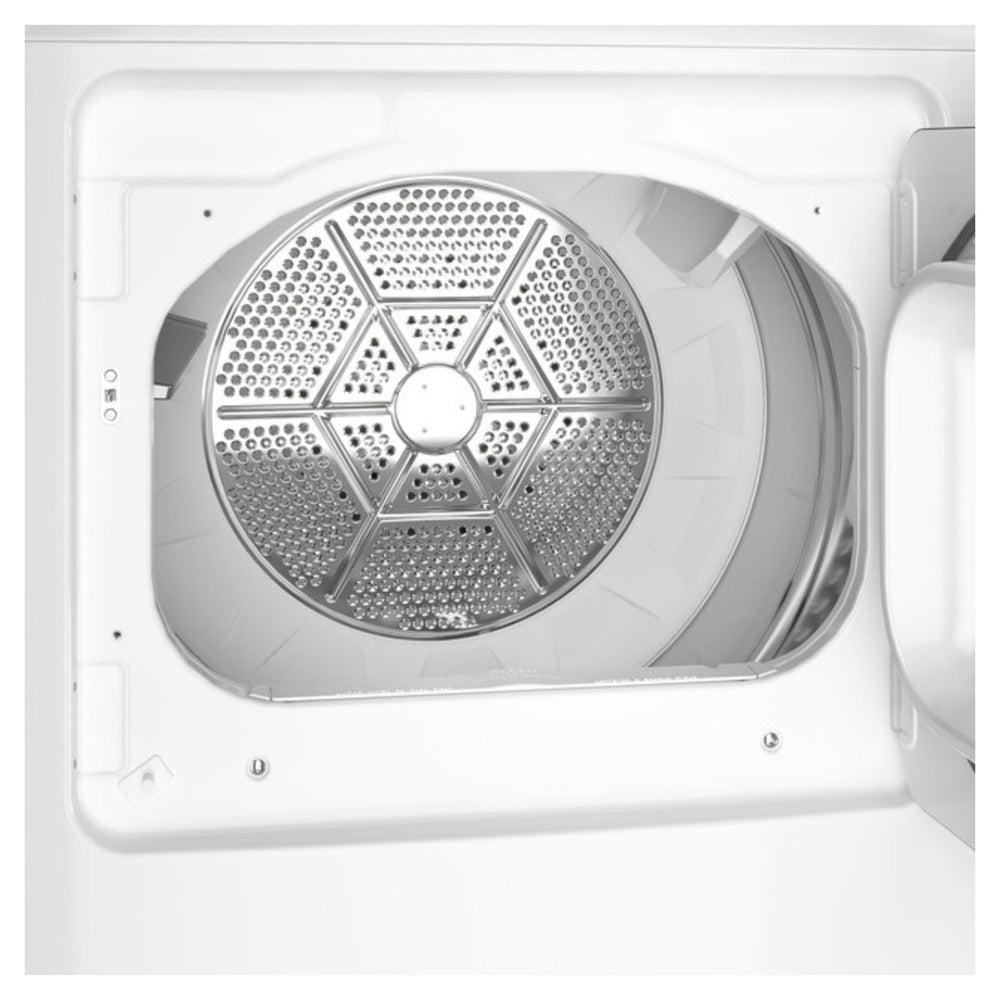 GE GE® 7.2 cu. ft. Capacity Gas Dryer with Up To 120 ft. Venting and Reversible Doo