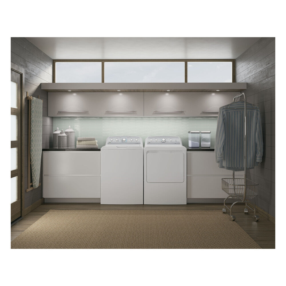 GE GE® 7.2 cu. ft. Capacity aluminized alloy drum Electric Dryer with Sensor Dry