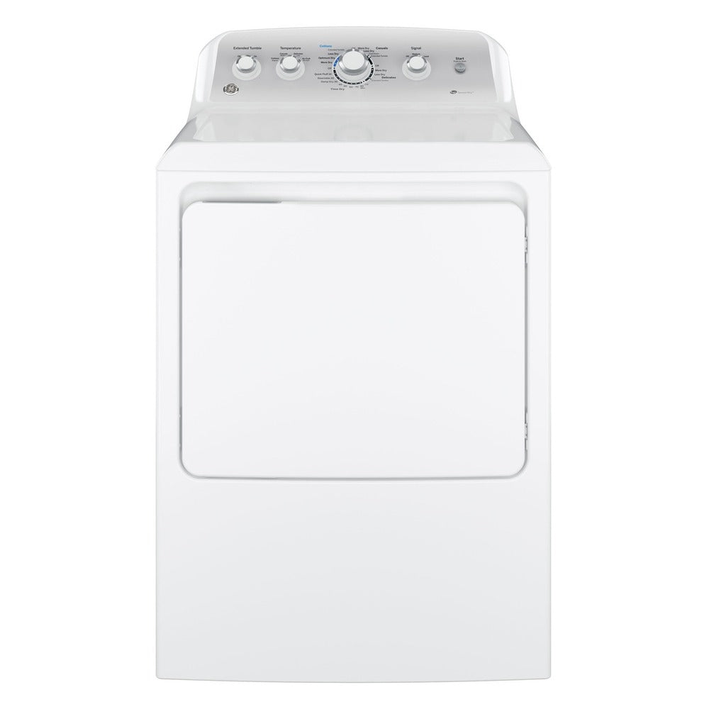 GE GE® 7.2 cu. ft. Capacity aluminized alloy drum Gas Dryer with Sensor Dry