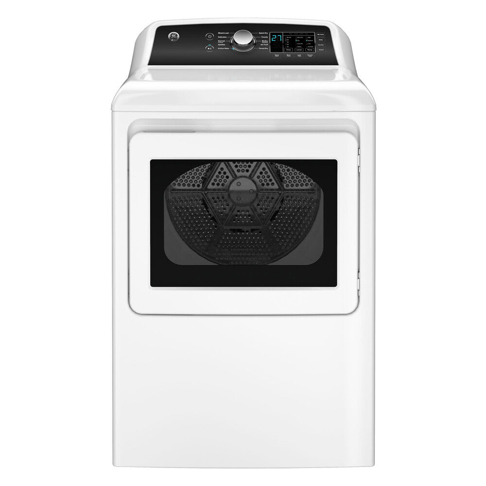 GE GE® 7.4 cu. ft. Capacity Electric Dryer with Up To 120 ft. Venting and Sensor Dr