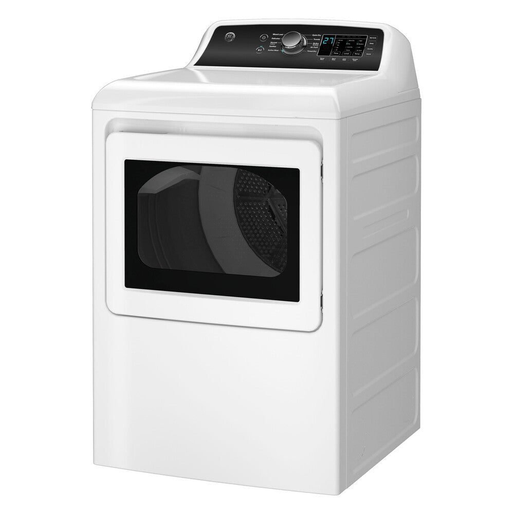 GE GE® 7.4 cu. ft. Capacity Electric Dryer with Up To 120 ft. Venting and Sensor Dr