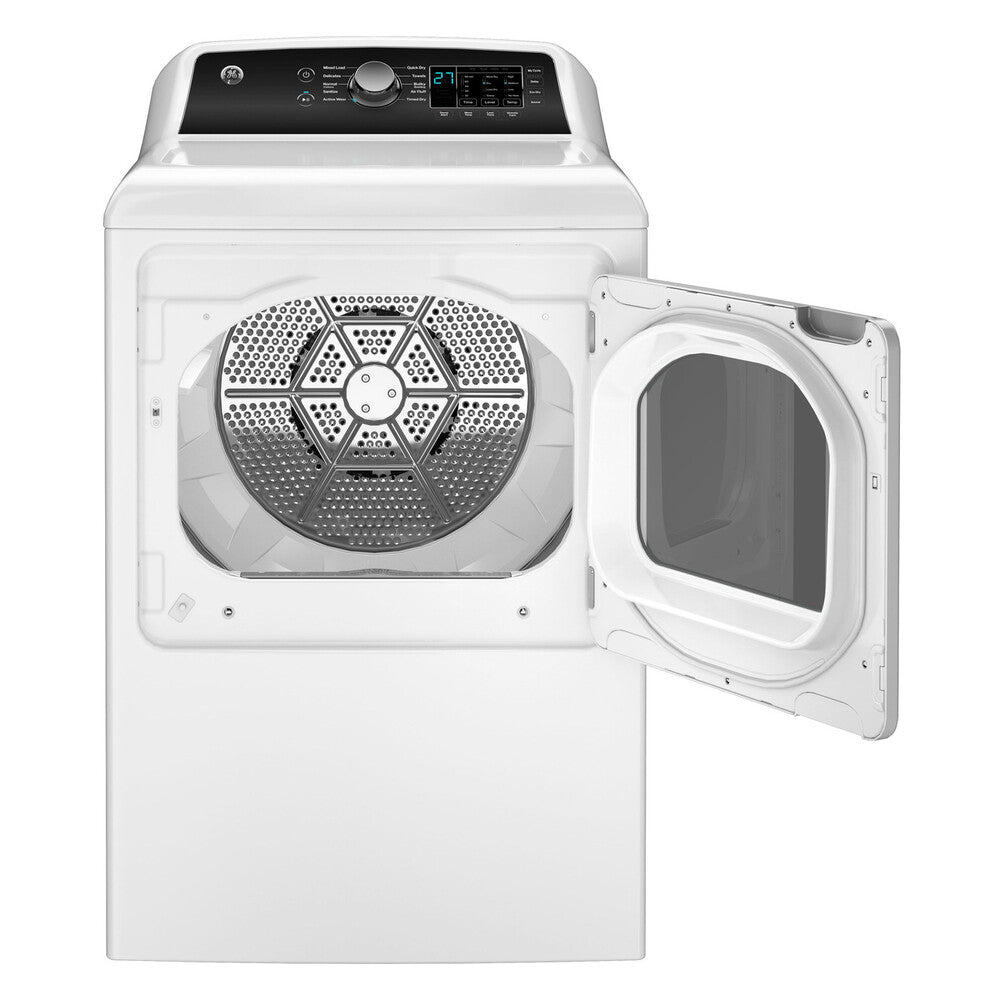 GE GE® 7.4 cu. ft. Capacity Electric Dryer with Up To 120 ft. Venting and Sensor Dr