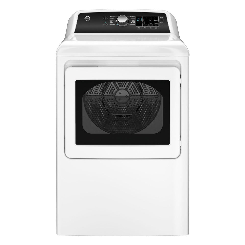 GE GE® 7.4 cu. ft. Capacity Electric Dryer with Up To 120 ft. Venting and Sensor Dr