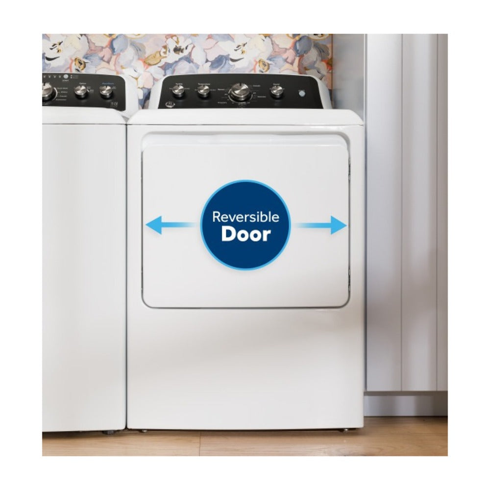 GE GE® 7.4 cu. ft. Capacity Electric Dryer with Up To 120 ft. Venting and Sensor Dr