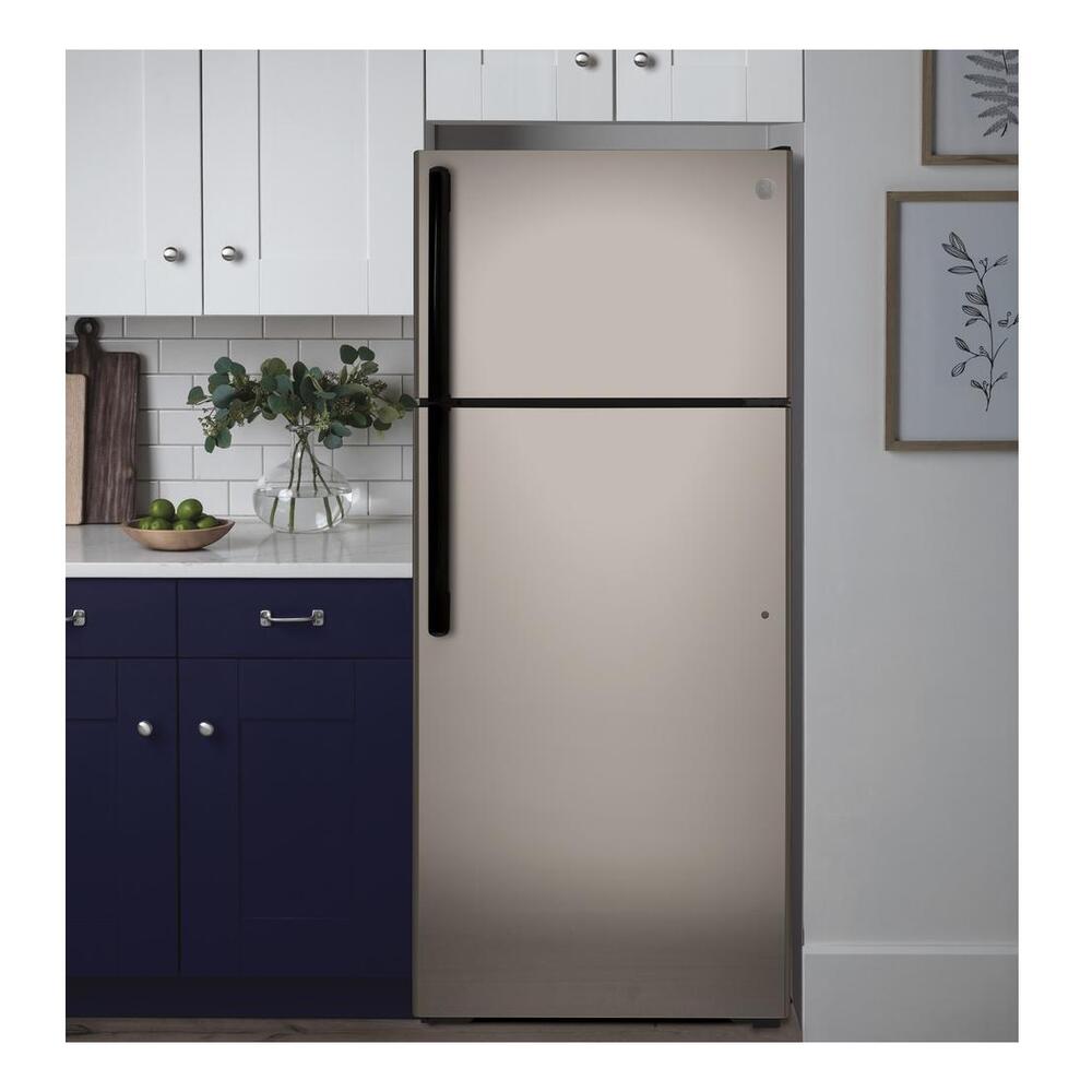 GE GE® ENERGY STAR® 17.5 Cu. Ft. Top-Freezer Refrigerator