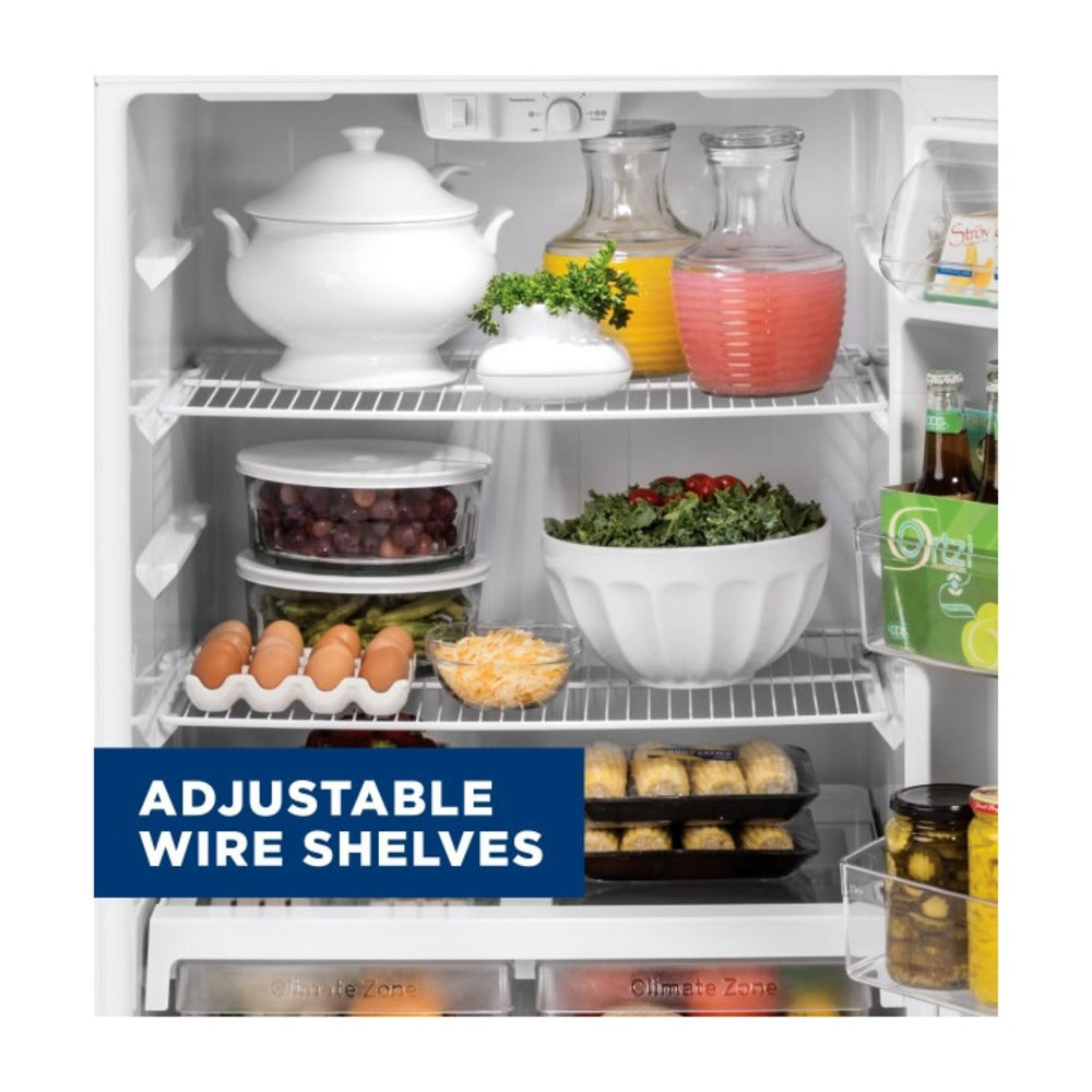 GE GE® ENERGY STAR® 17.5 Cu. Ft. Top-Freezer Refrigerator