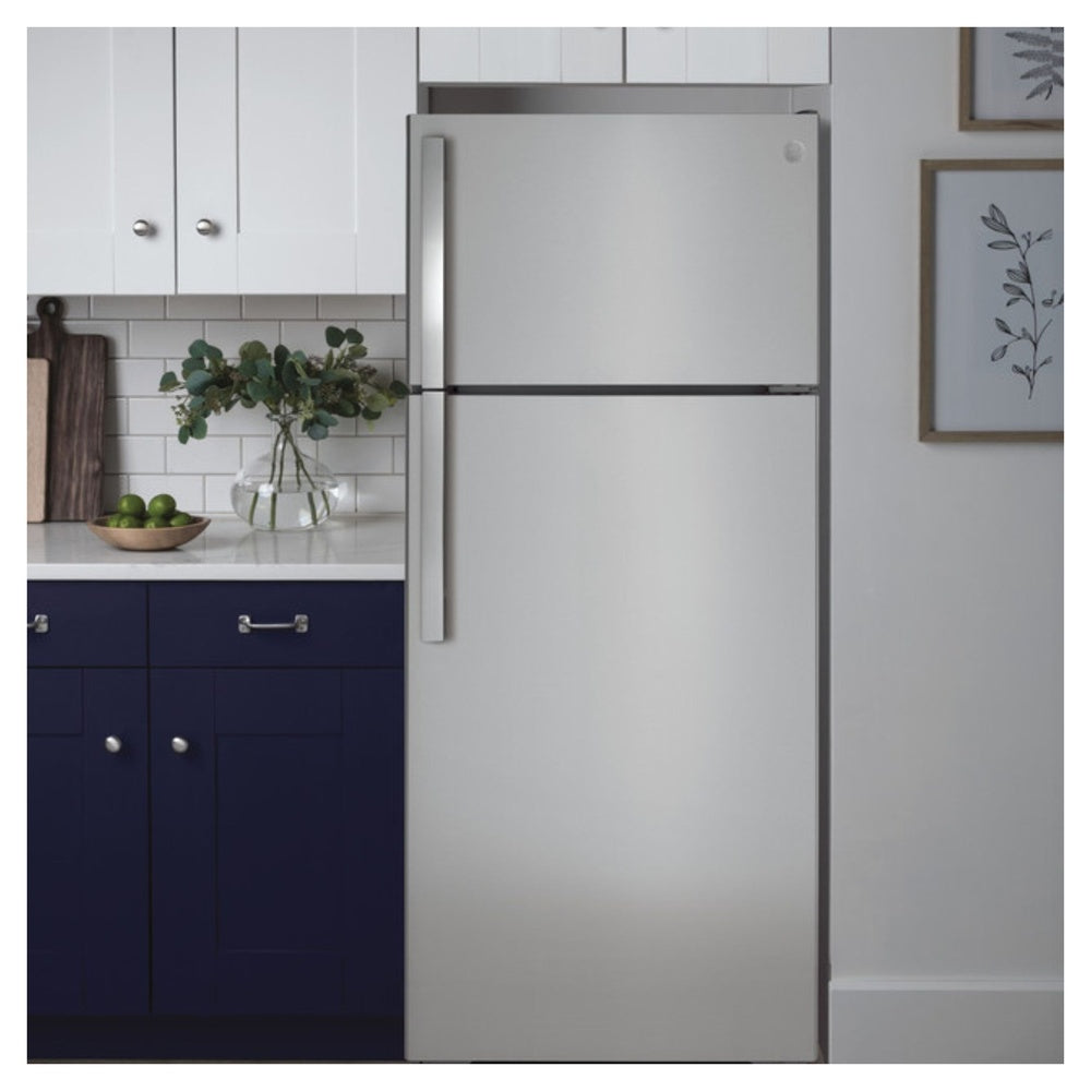 GE GE® ENERGY STAR® 17.5 Cu. Ft. Top-Freezer Refrigerator