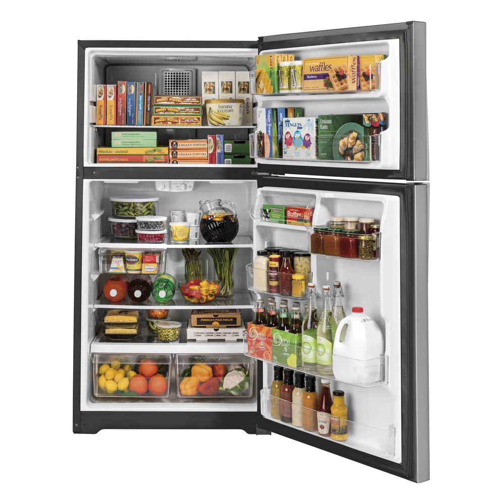GE GE® ENERGY STAR® 21.9 Cu. Ft. Top-Freezer Refrigerator