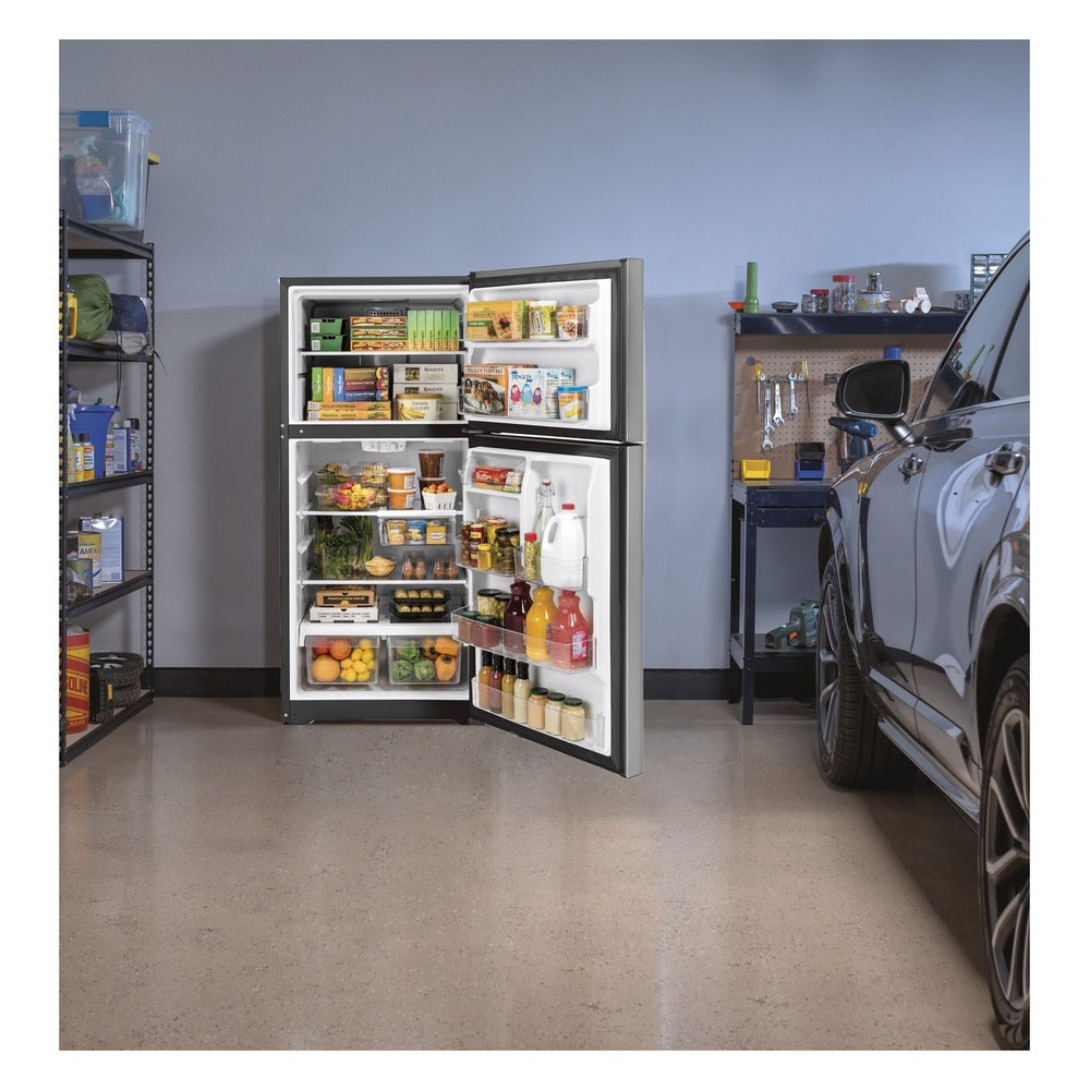 GE GE® 21.9 Cu. Ft. Garage Ready Top-Freezer Refrigerator