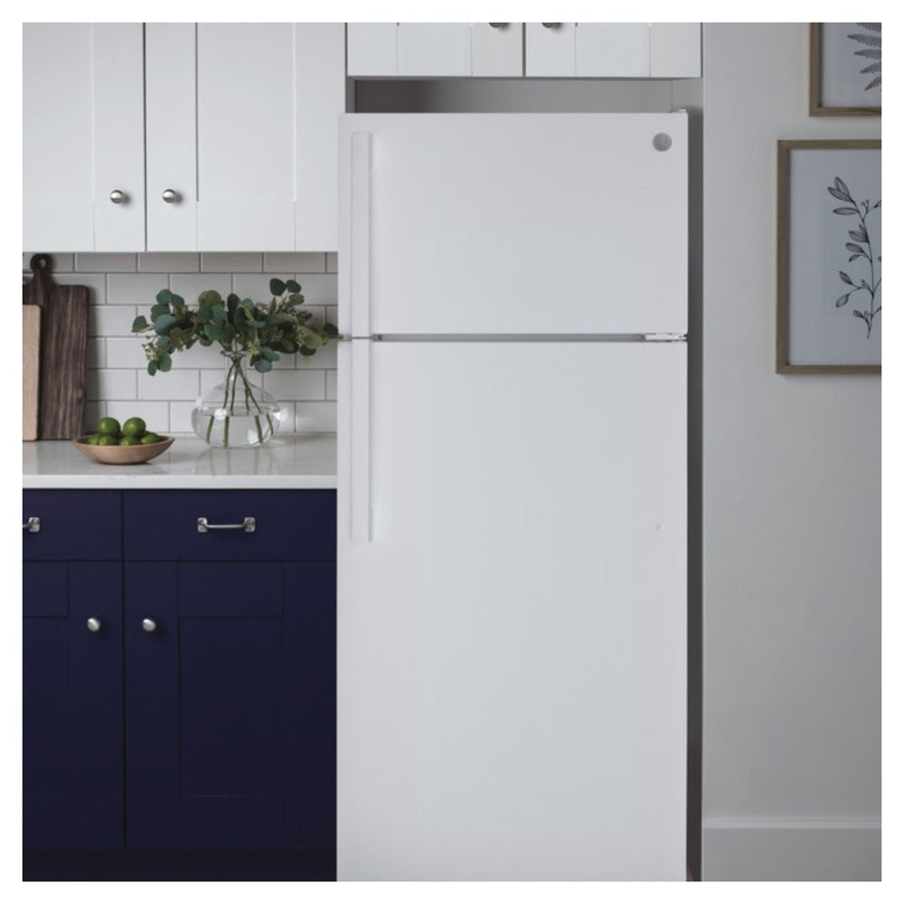 GE GE® 21.9 Cu. Ft. Garage Ready Top-Freezer Refrigerator
