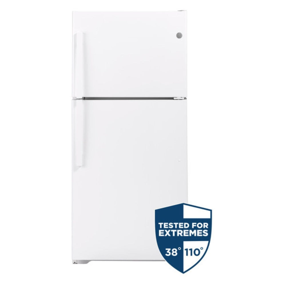 GE GE® 21.9 Cu. Ft. Garage Ready Top-Freezer Refrigerator