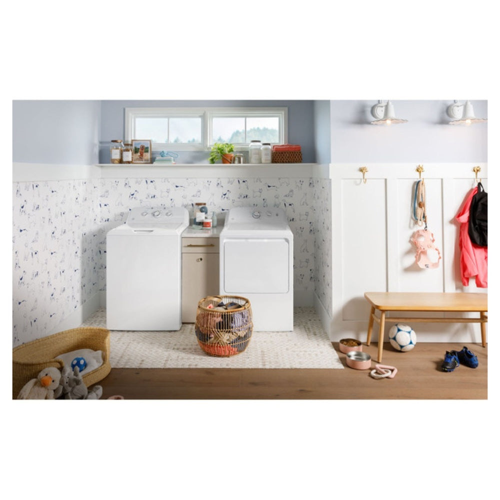 GE GE® 4.0 cu. ft. Capacity Washer with Stainless Steel Basket and Water Level Cont