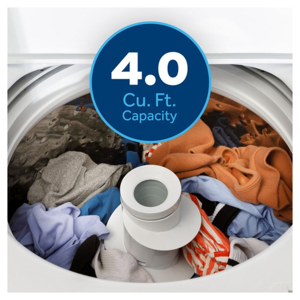 GE GE® 4.0 cu. ft. Capacity Washer with Stainless Steel Basket and Water Level Cont