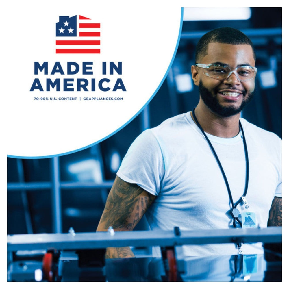 GE GE® 4.0 cu. ft. Capacity Washer with Stainless Steel Basket and Water Level Cont